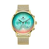 Die Uhr ist wasserdicht. Es hält Nieselregen und kleinem Wasser für eine längere Lebensdauer der Uhr stand, um den Kontakt mit ätzenden Substanzen zu vermeiden.Es kann nicht getragen werden, um zu schwimmen, zu baden, zu tränken und unter Wasser zu arbeiten.