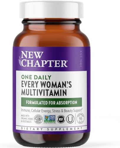 New Chapter Women's Multivitamin for Immune, Beauty + Energy Supp...