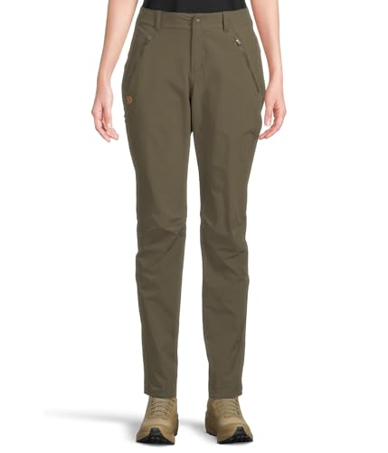 Image of Fjallraven Abisko Women's Trekking Trousers - Stretch Panels, Reinforced Knees, Durable Fabric - Hiking, Trekking