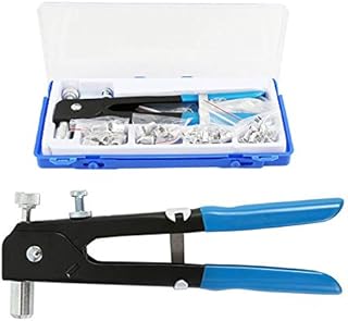 Speder 136pcs Rivet Nut Tool Kit Rivnut Tool Blind Nut Rivet Gun kit Wrench Threaded Insert Rivnut Nutsert M6/ M3/M4/M5/M8 Set for Furniture,Decration,Car,Trailer,Boat,and More