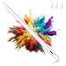Produktbild MEKO Stift für 2018-2022, iPad-Stift mit Schnellladung in 13 Minuten mit Palm Rejection, Neigungsempfindlichkeit, kompatibel mit 6-10., Air 3-5, Mini 5-6., Pro 11/12.9