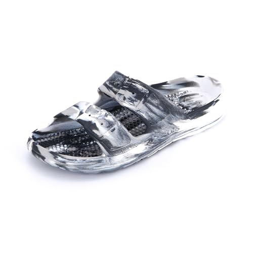 Totes �j�����p �q���p Everywear �y�� �h�� �Ȑ� �_�u���o�b�N�� �X���C�h�T���_��, �O���[�z���C�g�}�[�u���B, 4-5 Big Kid