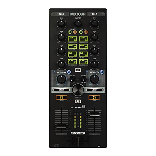 Reloop AMS-MIXTOUR All-In-One Controller-Audio Interface for iOS/Andriod/Mac for DJAY