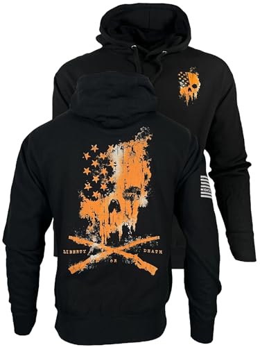 Howitzer Style Men's Hooded Sweatshirt Liberty Forged Military Grunt MFG