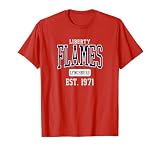 Liberty University Flames Est. Date T-Shirt