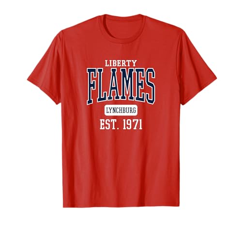 Liberty University Flames Est. Date T-Shirt