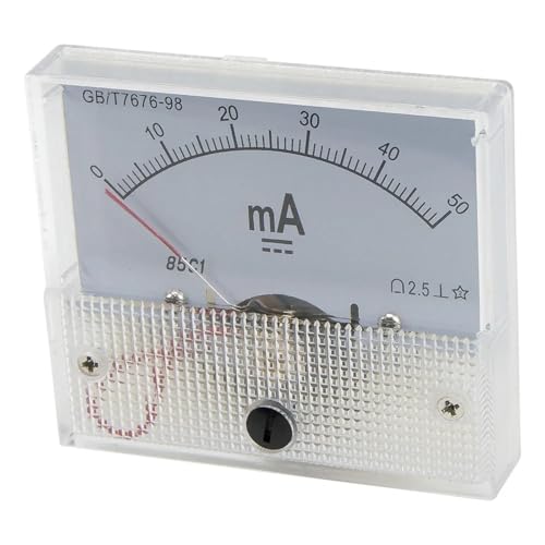 Mesureur de courant 100mA analogique pour équiper votre atelier de bricolage électronique