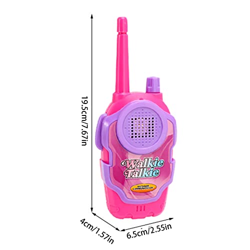 Crianças Walkie Talkie Brinquedo,Walky Talky portátil de curto alcance de 2 peças - Brinquedos de rá