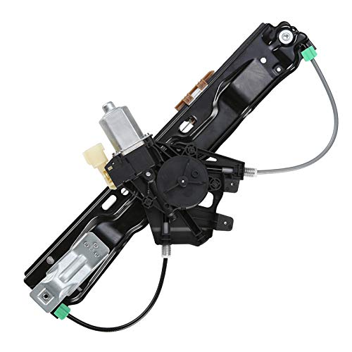 A-Premium Power Window Regulator with Motor Compatible with Land Rover Range Rover Evoque 2012-2018 Rear Driver Side