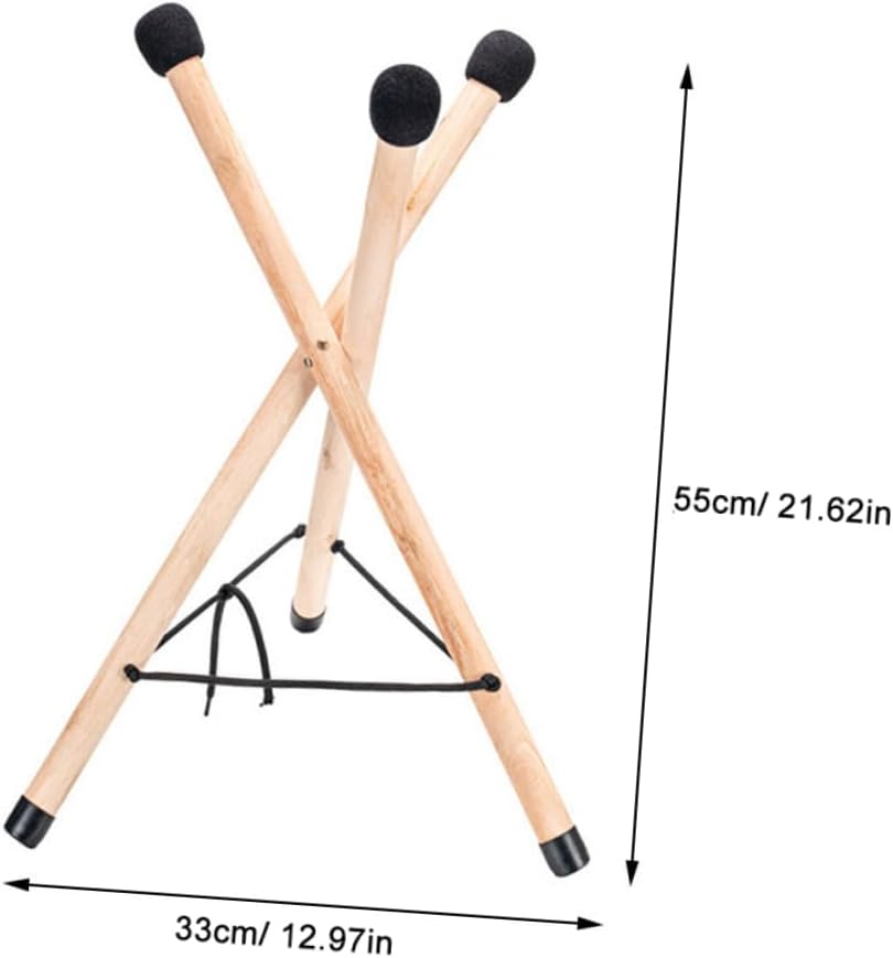 Totority Steel Tongue Drum Holder Hand Pan Drum Stand Portable and Durable Stand