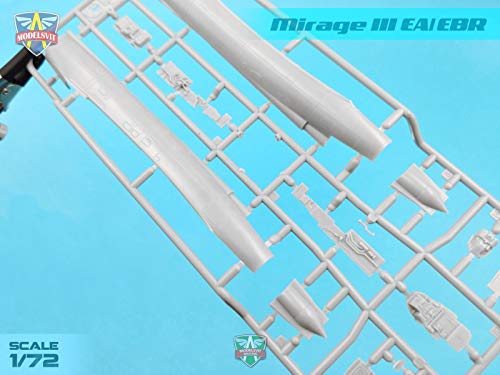 ModelSvit 72063 Mirage IIIEA EBR maquette d'avion militaire 1/72 argentine - 6