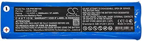 Miniatura 3 de CS Cameron Sino Esta batería es perfectamente adecuada para Bissell 2142 1605C 1974 1605 16052 16058 16059 1605A 1605R 1605W repuesto y repuesto,
