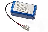 vhbw Akku kompatibel mit Ecovacs Deebot CEN546, CEN550, CEN640, CR130, M82 Staubsauger Home Cleaner Heimroboter (2200mAh, 14,8V, Li-Ion)