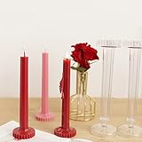 2PC Pillar Candle Molds, Plastic Candle Molds for Candle Making 10
