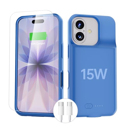 Funda de carga para iPhone IP17-1561B BOPPS ideal para viajes prolongados azul