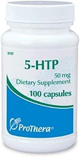 Klaire Labs 5-HTP 50 mg - Hipoalergénico 5-HTP de extracto de semilla de Griffonia (5-HTP) - Suplemento de soporte de serotonina hidroxitriptófano