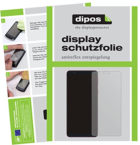 dipos I 2X Protector de Pantalla Mate Compatible con Samsung Galaxy A01 Core pelicula Protectora
