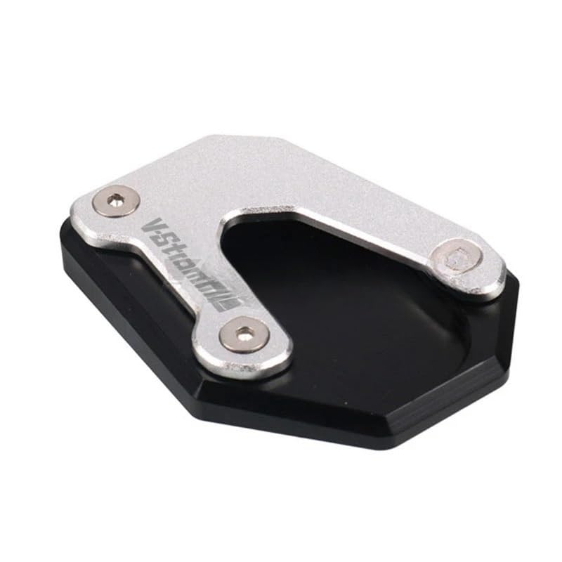 Extension plaque béquille latérale CNC haut de gamme pour V-Storm 800DE