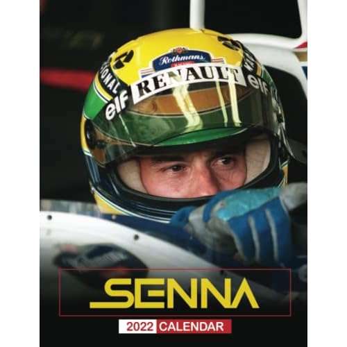 Senna (2010) Film Lunar Calendar 2022: Brazilian Documentary Film Calendar 2022 | Lunar Moon Phases | Kalender Calendario Calendrier | BONUS 4 Months 2023