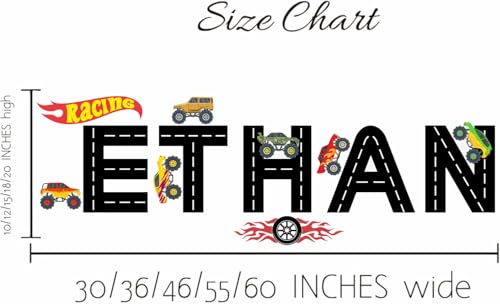 Vinilo Decorativo de Coche de Carreras para Habitación Infantil miniatura 5