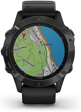 Garmin Fenix 6 Pro 010-02158-02 Smartwatch, Czarny, 47mm