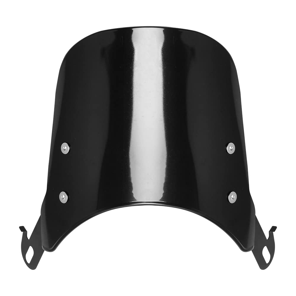 Déflecteur de vent sport compact de qualité supérieure pour phare rond moto de 4-7 pouces