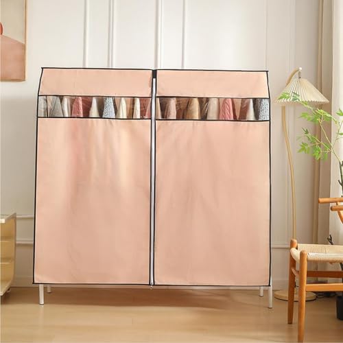 Garment Storage Bags for Hanging Clothes, Clothing Rack Cover, can be Used for Long Clothes, Dresses, Suits, Visible Window(90x120cm/35x47in) 6