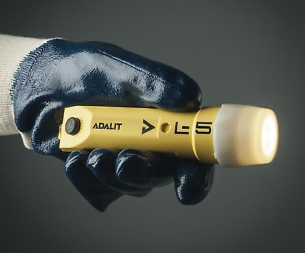 MBS FIRE Adalit L-5Plus ATEX - Lampada da casco, protezione EX per l'uso in quasi tutti i settori di sicurezza