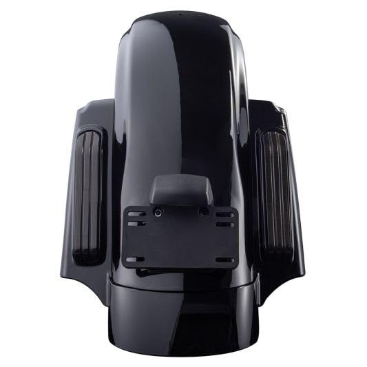 Garde-boue moto kit extension arrière idéal pour les longs voyages en FLH FLHR