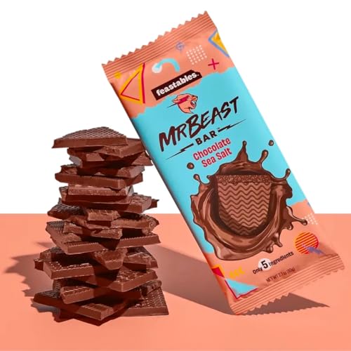 Chocolate Feastables Mr Beast Sea Salt - Thumbnail 2