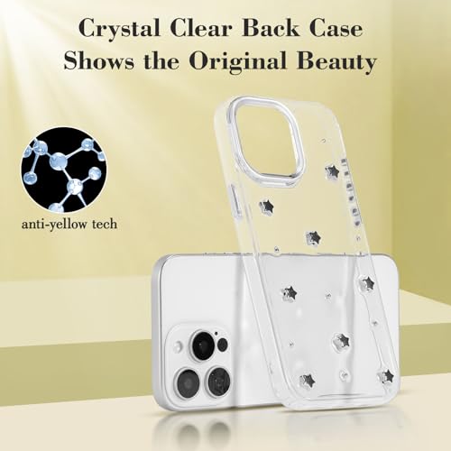 Coque iPhone 14 Pro Max antichoc fine résolvant les rayures avec style étoile - 6
