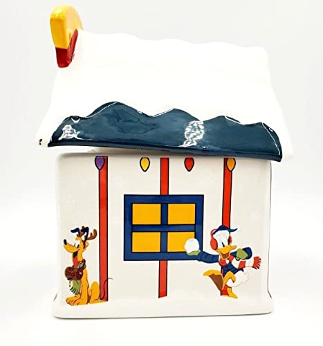 Tarro de galletas de Disney Mickey y amigos con Chip y Chop de 23 cm 6