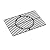 Monument Grills Outdoor Round BBQ Porcelain-Coated Cast Iron Cooking Grate Replacement for M300, M400M, Mesa305, Mesa325, Mesa400MF, Mesa420MF, Perfect for Pizza Stone and Pan, 16.3×24 Inch, 3-Pack