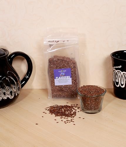 Image of SUNRISE Impex Flax Seeds 200g | Raw Alsi Seeds | High Fibre & Protein Rich Superfood Seeds for Daily Nutrition