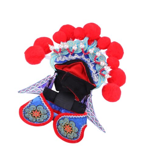 Disfraz estilo Ópera para perros tamaño L rojo cómodo