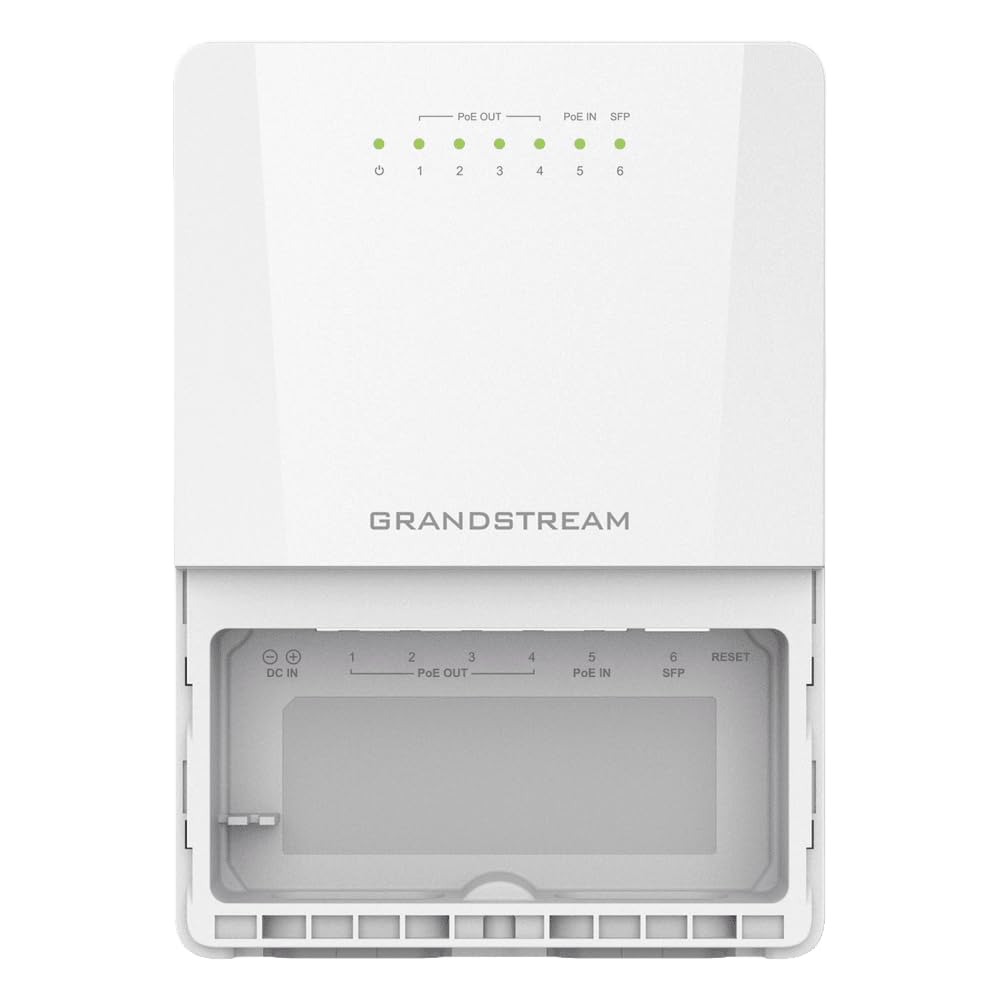 Grandstream GWN7710R 6-Port Outdoor L2 Lite Managed Network Switch