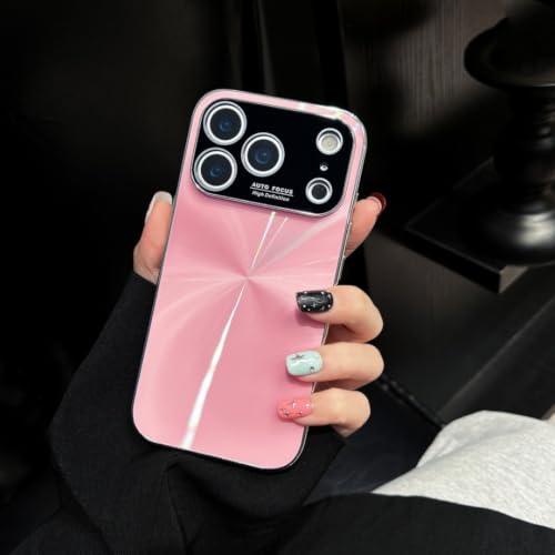 RNOZX For iPhone 16 Pro Max�p ������^�E�B���h�E�P�[�X ���b�L�o���p�[ ����u���C�g�J�o�[�iFor iPhone 16 Pro Max�p/�s���N�j