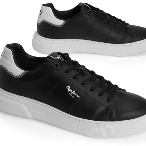 Image of PEPE JEANS Men's Eaton Basic Lightweight Cupsole Sneakers