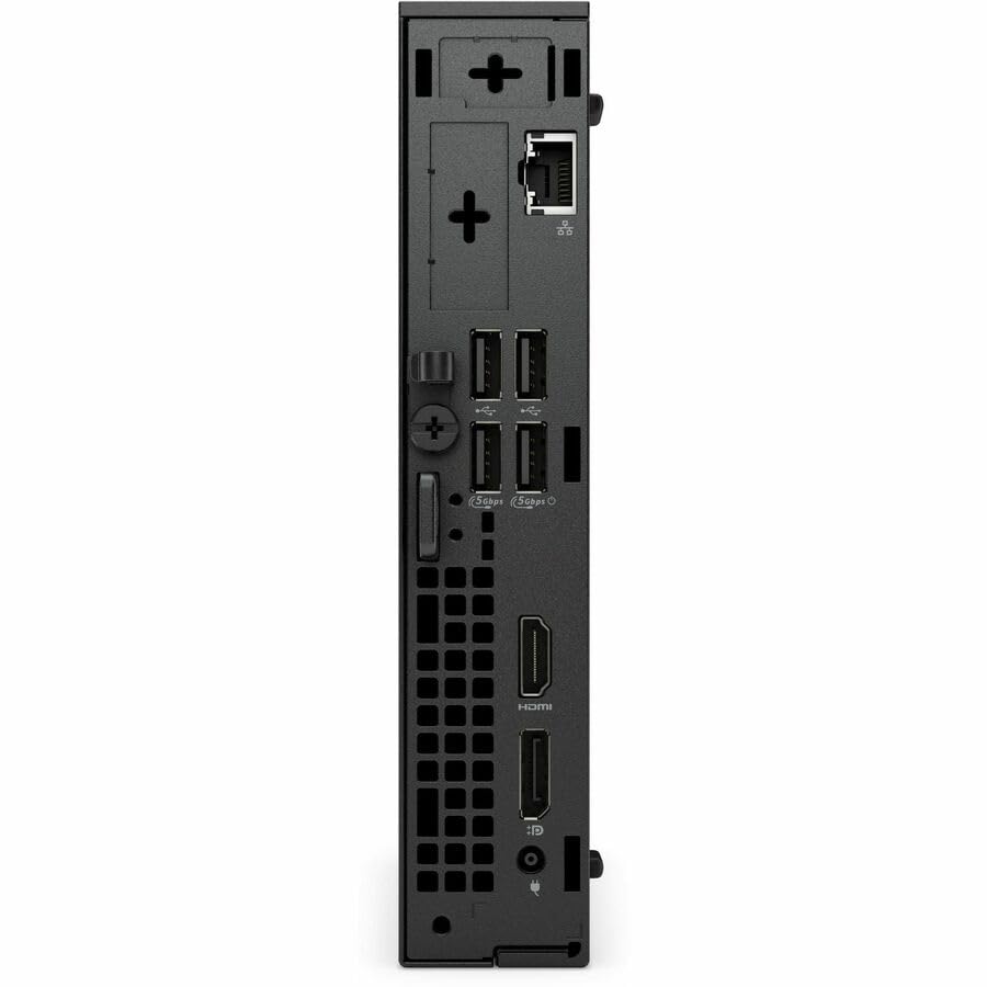 Image of Dell Pro Micro QCM1250 Desktop Computer - Intel Core Ultra 5 235T - 16 GB - 256 GB SSD - Micro PC - Black