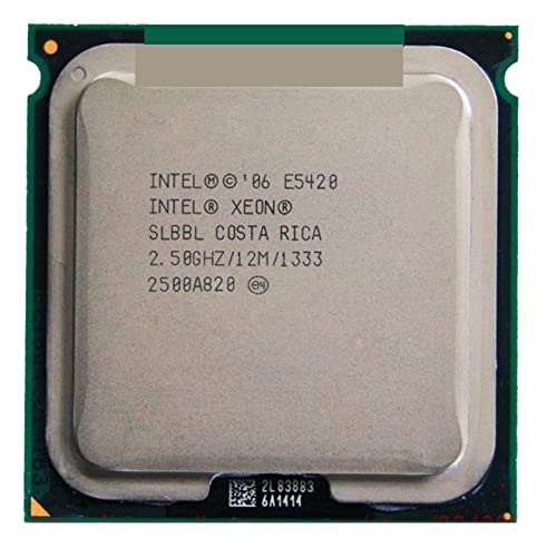 Asli CPU I Xeon E5420 Prosesor 2.50 GHz/12 M/1333 MHz �N�A�b�h�R�A �\�P�b�g 771 ���� Pengiriman Cepat Kapal