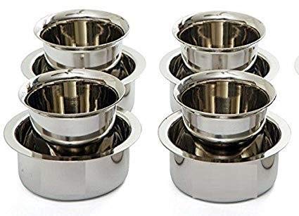 Dabra/Tumbler & Bowl for Madras Filter Coffee/South India Filter Coffee - Stainless Steel (3 & 5 Oz) (25, 3 Oz)