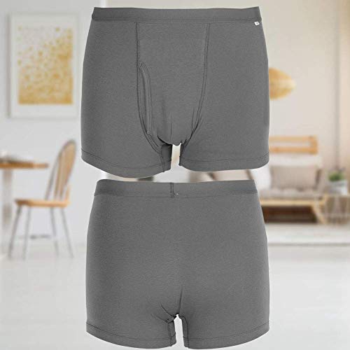 Men Incontinence Underwear,Cotton Breathable Incontinence Panties Washable Extra Comfort Absorbency With Front Absorbent Area For Men(Xxl) #TOP7
