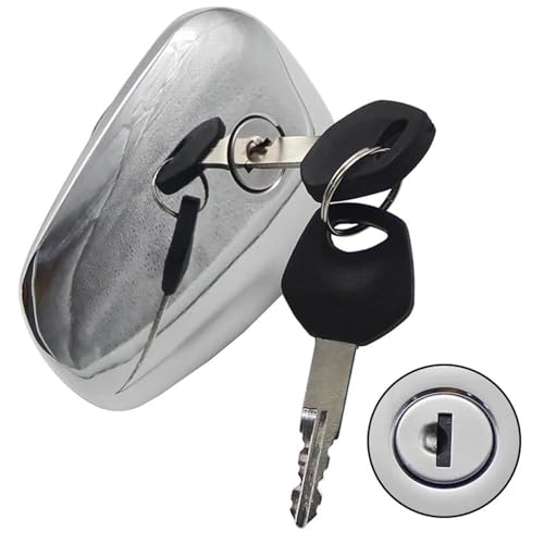 Tapa de combustible hermética con llave para motocicleta Suzuki VS1400 e Intruder 800