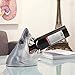 Produktbild DAMAI STORE Resin Handwerk Hauptdekoration Ornamente Kreativ Weinpflege Tierweinregal Weinregal Wein Sharks Prop Maximale Breite Von 25 * 25 cm Hoch