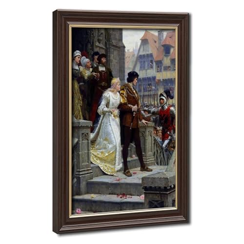 Impression toile Call to Arms Edmund Blair Leighton pour habiller un petit mur vide de bureau