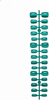 مسامير ضغط - 24 قطعة متوسطة - مسامير صناعية، مثالية للحفلات، تأتي مع ورقة واحدة مزدوجة الوجه - رقم 1