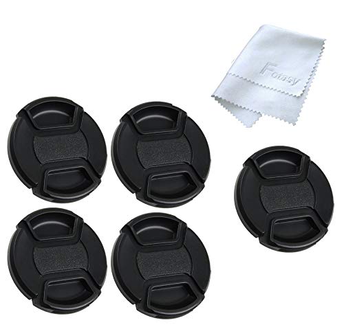 Fotasy 67mm Center Pinch Lens Caps, 5 Packs