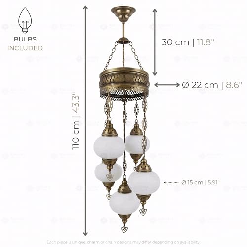 Plafonnier décoratif marocain ENVA pour illuminer une pièce sombre avec style - 6