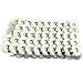 100 Sets Silver Tone Magnetic Purse Snap Clasps/ Closure Purse Handbag 14mm (14mm-100)