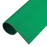 QUARKZMAN Wellpappe Blätter 5 Stück 35cm x 25cm x 1 2mm Smaragdgrüne Pappe Für DIY Basteln